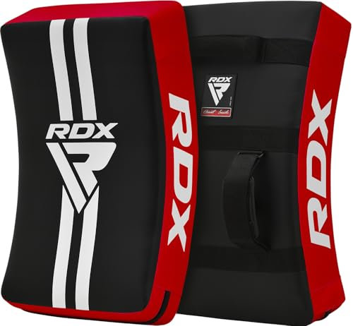 RDX Schlagkissen Kampfsport, Schlagpolster Kickboxen Trittkissen Trittschlagpolster Kick Shield Trainerpratzen Schlagpratze Boxpratzen für Karate, MMA, Muay Thai, Thaiboxen, Taekwondo (1 Stück)