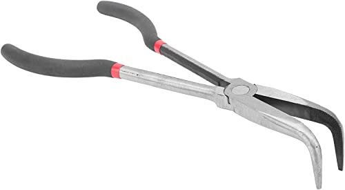 Alicates de punta larga, Juego de alicates, Alicates de corte lateral, Alicates de corte lateral de punta fina Alicates de punta de aguja, Juego de alicates de punta de aguja larga de 11 pulg. 280 mm,