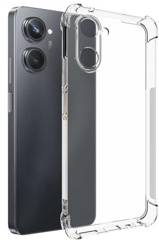 mtb more energy® Coque Soft Armor compatible avec Realme 10 Pro 5G - Coins renforcés - Protection de l'appareil photo - 1,5 mm en TPU - Coque de protection pour téléphone portable