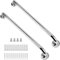 supregear Badezimmer Haltegriff (2 Stück), 50 cm Sicherheits Haltegriffe 304 Edelstahl Balance Haltegriff in Chrom für Badewanne Toilette Küche Schlafzimmer, Verdeckte Schraube Wandmontage