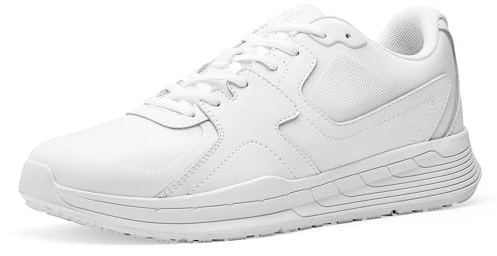 Shoes For Crews Zapatos Condor II – Calzado de Trabajo cómodo y Robusto con Suela Antideslizante, protección contra Salpicaduras, Certificado OB E SRC ESD – para Mujeres y Hombres