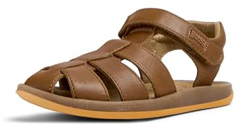 Camper Unisex-Child Fisherman Flat Sandal, 25 EU (US Kid's 8), Medium Brown 072, 2 Little Kid