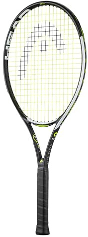HEAD Speed 26, Racchetta da Tennis Unisex Youth, Nero/Bianco, 9-11 Jahre
