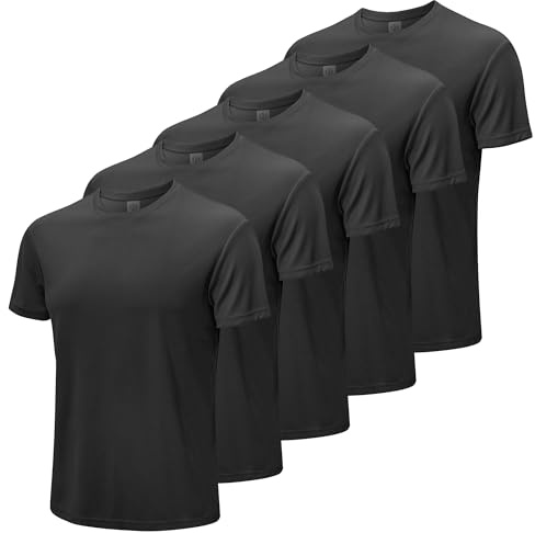 MEETWEE Maglietta Uomo, T Shirt a Manica Corta Asciugatura Rapida Fitness T-Shirt da Sport per Corsa Palestra Fitness Trekking