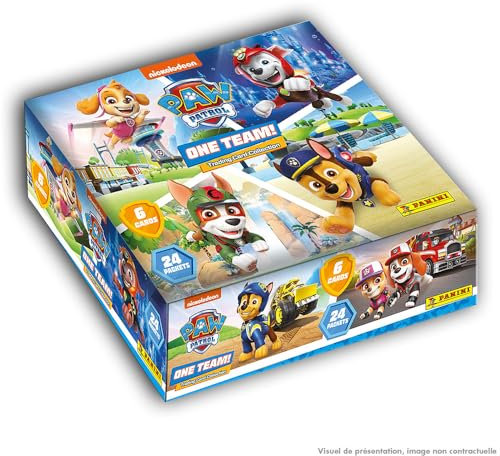 PANINI LA PAT'PATROUILLE Trading Cards 2 - Une Super Equipe ! Boîte de 24 Pochettes