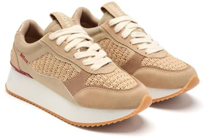 Zapatillas Piel Plataforma Glover