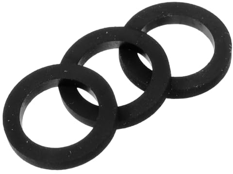 Kisangel 3 pièces Courroies Caoutchouc pour Magnétophone Cassette Bandes Entraînement Durables Remplacement Fiable pour Réparation Magnétophone