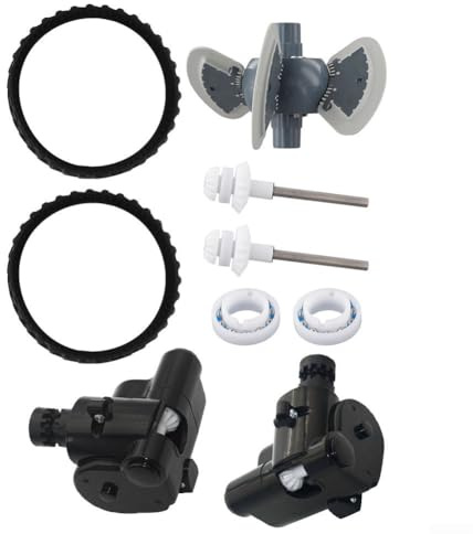 Posheliox Kit di pulizia per piscina, ripristina la navigazione e l'efficienza di pulizia, per Zodiac MX8 MX6 robot parti di manutenzione della piscina