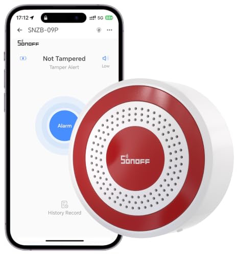 SONOFF inomhus Zigbee-siren SNZB-09P