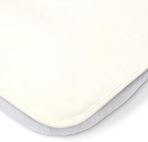 Tutti Bambini Next To Me Crib Mattress Protector - 100% Waterproof & Machine Washable, Fits CoZee Bedside Cribs, Absorbent Cotton, 83 x 52cm