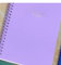 BIROYAL Undatierter Wochenplaner | Terminplaner A5 | wöchentlicher Terminkalender mit To-Do-Liste, großem Notizfeld | 52 Blatt Terminplaner auf Deutsch Ringbuch mit Hardcover | Planer violett