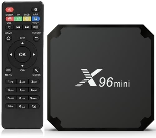 IDEALROYAL X96 Mini TV Box, Android 11.0 Boîte TV 2GB/16GB, Box Android TV 4K avec Amlogic S905W2 Quad-Core chipset 64 Bits WiFi 2.4G, 4K HD,H.265