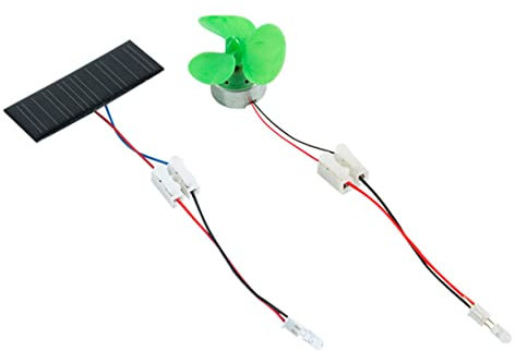 OFFIGAM Kit Éducatif DIY De Générateur Éolien Et Solaire Outil Scientifique Ludique pour Projets Éducatifs Électricité Et Physique