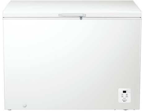 Hyundai Congelador Horizontal Blanco HCH300EDW01. Capacidad 297 Litros, Dual Cooling, 4 Star, Motor Inverter, Tecnología Cíclica, Puerta Única Dirección, 1 Cesta, 37 dB, Clase E