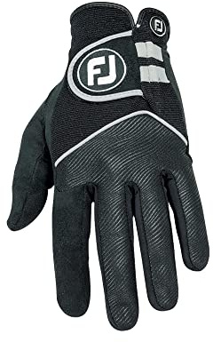 Footjoy Raingrip Gant de Golf pour Femme Noir Main Gauche Taille L