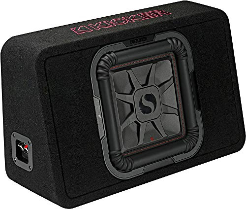 KICKER TL7T102 | 25cm Gehäuse Subwoofer sehr kompakt/geschlossen | 2 Ohm | 1000 Watt max. / 500 Watt RMS