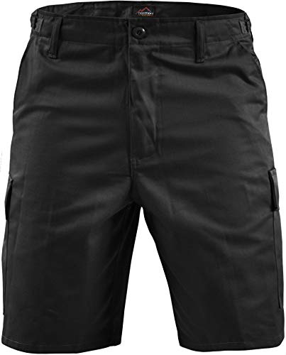 normani US Army Ranger Cargo Bermuda Farbe Dunkelschwarz Größe 5XL