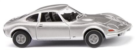 viking 0804 10 H0 Opel GT, silvermetallisk