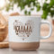 Muttertag Tasse mit eingraviertem Wort Herz und Mama Schriftzug - weißen Keramik Tasse mit 360ml Gravur - tolles Muttertagsgeschenk (Mama Herz)