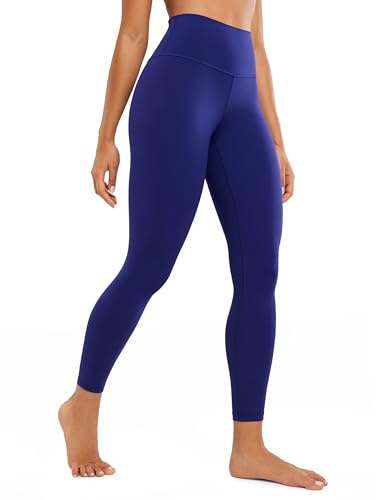 CRZ YOGA Women's Butterluxe Yoga Leggings 25'' - High Waisted Workout Gym Leggings Buttery Soft Yoga Pants Larkspur Blue 8