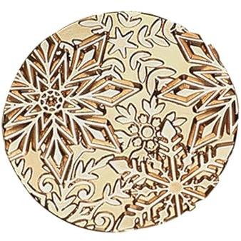 Yuemeuy Timbre de sceau d’enveloppe de cire,Têtes de tampon de cire à cacheter en cuivre | Têtes de tampon en laiton pour scellage de noël, pour carte de noël, emballage cadeau, Invitation à une fête