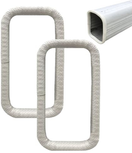 Copertura Parapioggia per Grondaie - Coppia Di Protezioni Per Tubo Di Scarico | Di Drenaggio Pioggia Con Tubo Protettivo In Gomma Antintasante Per Giardino Cortile Patio