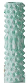 Skumrulle EVA skumrulle, muskelmassage, gymnastik, yoga, myofascial frisättning, kolonn för sporträd, fitness, ländrygg (grön 30 cm)