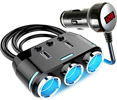 Répartiteur allume-cigare USB pour tous les appareils portables dans la voiture