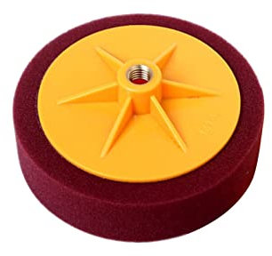 Polissage – Disque en éponge nid d'abeille à Changement Rapi– Tampon Polissage en Mousse pour Composer, poncer et cirer