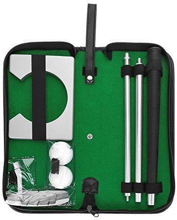 BOROCO Golfschläger Set, Indoor Golf Putter Kit, Practice Training Club Minigolf Set mit Bällen und Tasche für Indoor Outdoor Putter Übungen