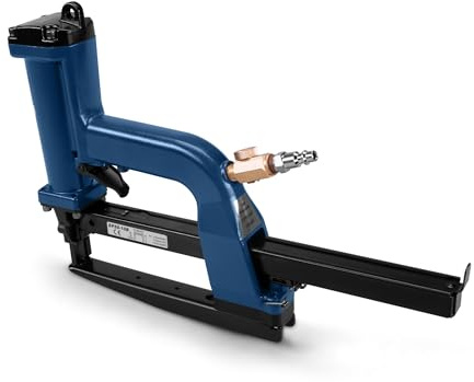 IDL Packaging SP50-10B-A Heavy-Duty Pneumatic Plier Stapler for 1/2 (12.7 mm) Crown Staples - Professional Air Powered Staple Gun - Air Pressure Staple Gun for Fast Cardboard and Carton Binding