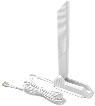 HSSDTECH WiFi 7 Tri Band Antenne 2,4 GHz 5 GHz 6 GHz WLAN-Antenne für MSI PRO Z790-A MAX Z890-P Z890-S X870E-P B860-P B850 B840 H810I, B840 B850 Gaming Plus, MPG B850 Edge TI WiFi, X870E Edge (White)