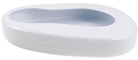 BESTYASH Padella da Riposo in Ferro per Anziani Allettati, Portatile e Anti-Versamento, Ergonomica, per Casa e Ospedale, Maneggevole