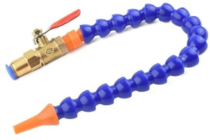 Adjustable Oil Mist Nozzle Flexible Coolant Hose 300mm,for Lathe Milling CNC Router, Plastic Water Pipe Lubricant Tube,for Hydraulic Machinery