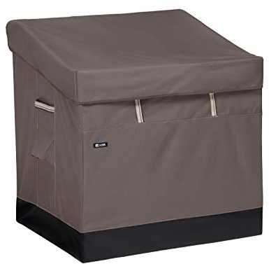 Classic Accessories Ravenna Water-Resistant 85 Gallon Deck Box, outdoor storage box