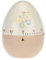 THUN - Time Decorato con Farfalla e Fiore - Accessori Cucina - Linea Elegance - Acrilonitrile-Butadiene-Stirene (ABS) - 7 h cm, Base 3,5 cm