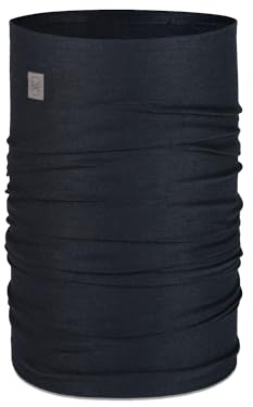 Buff Thermonet Neckwear Solid Black Unisex Adult
