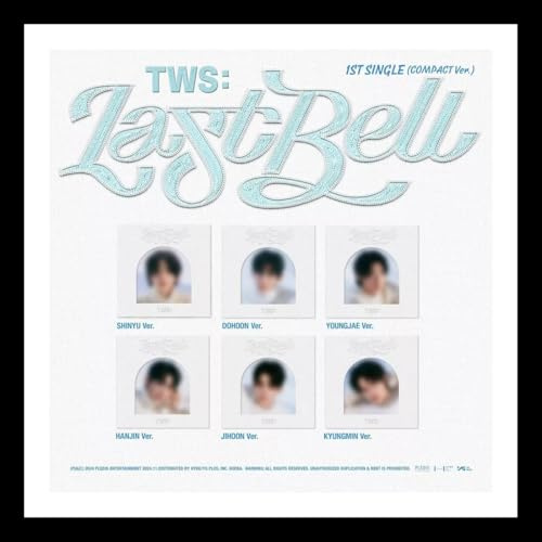 (Compack Ver.) TWS [LAST BELL] (KYUNGMIN Ver+Gift Card) K-POP SEALED