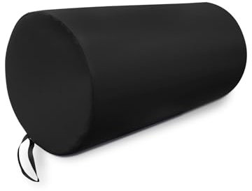 Cuscino massaggiante a cilindro Wellcore 60x30cm Nero