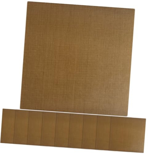 TOPPERFUN 10pcs Insulated Perm Stick for Hair Straightener Sticker Flat Iron Hair Straightener Sticker Straightening Iron Use During Tools