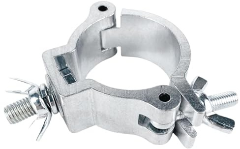 Harilla Light Clamp Equipment DJ Light Clamp Fixture 75kg Capacity Lightweight for Theater for DJ Lighting Accessories