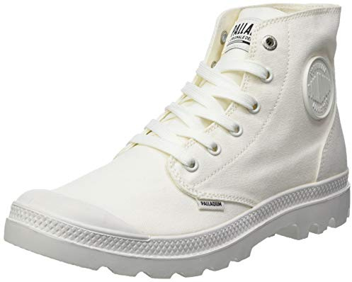 Palladium Pampa Monochrome, Stivali Sneaker Unisex - Adulto, Bianco, 46 EU