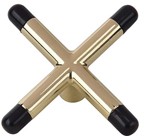 Bridge Head, Snooker Bridge Snooker Pool Rest Puente de Metal Soporte para la Cabeza del Puente Billar de Metal(Rubber Cross Fork)