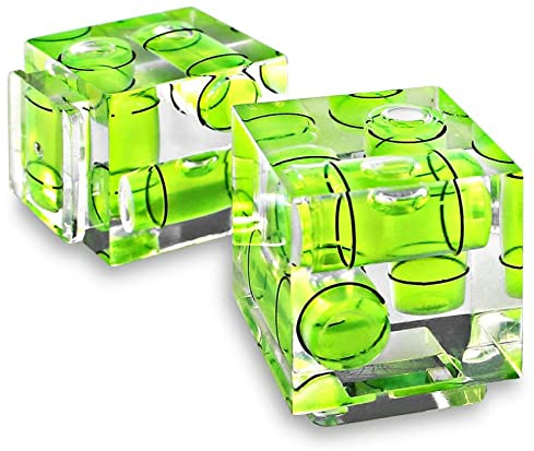 Triple 3 Hot Shoe Spirit Level Compatible for DSLR Camera ()