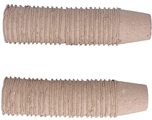 Fdit Torftopf, Umweltfreundlicher Setzling-Kinderzimmerbecher, Pflanzzubehör für Gartenbedarf, 50 Stück