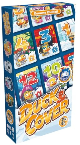 Captain Games, Duck & Cover, familjespel, 2-7 spelare, från 8+ år, 20 minuter, tyska