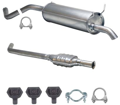 Ferroz Export Ersatz für Auspuffanlage Renault Megane Scenic I 1.6 1.8 2.0 Auspuff mit Montagesatz
