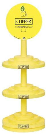 Weedness Support d'affichage Clipper Karussell - Clipper Gas Limitato Accendino Bong Accendini Monouso