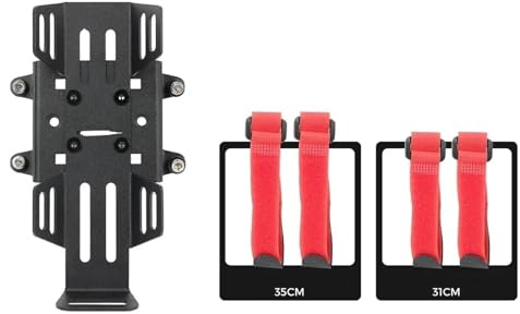 Rear Luggage Rack For BMW R1200GS R1250GS Motorcycles Luggage Cases Bracket Bottle Holder Gasoline Oil Bottle Tanks Fuel Canister Holding Plate(Style2 Black)