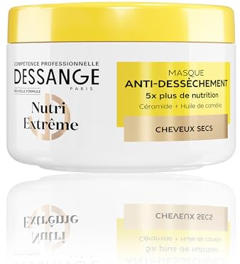 DESSANGE Masque Cheveux Secs Nutri-Extrême Céramide Huile Camélia 280ml